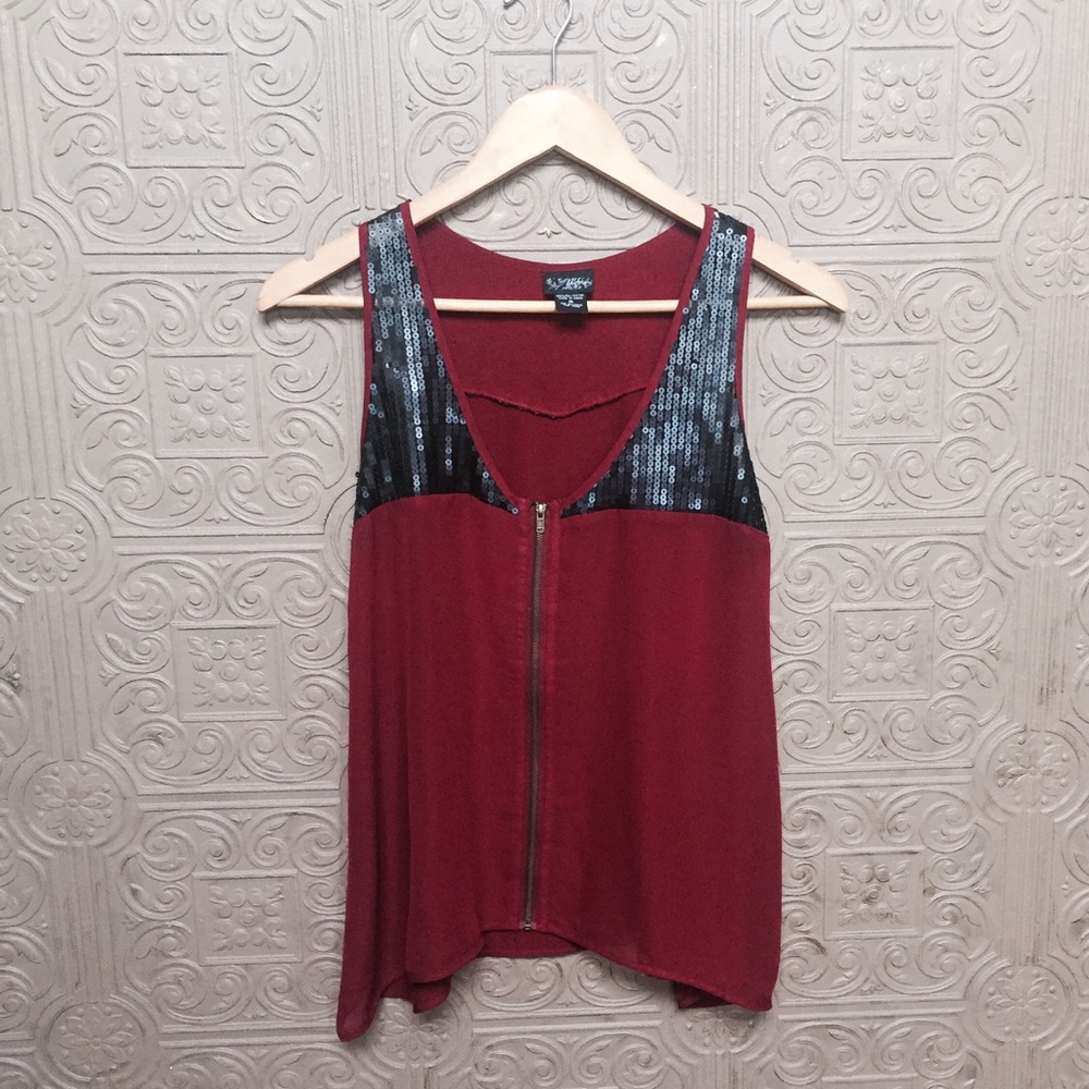 Buckle Daytrip Sleeveless Embellished Top S