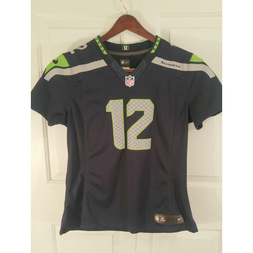 Women's Seattle Seahawks Fan 12 Nike Jersey L