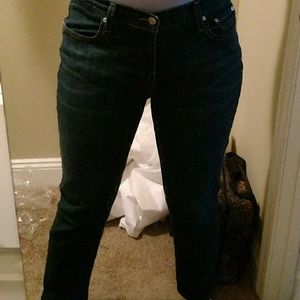 Straight leg jeans
