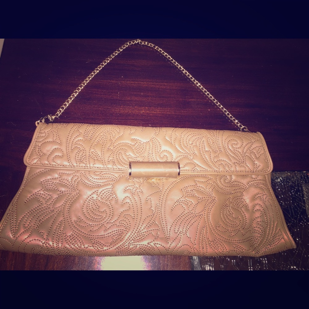 BCBG shoulder clutch