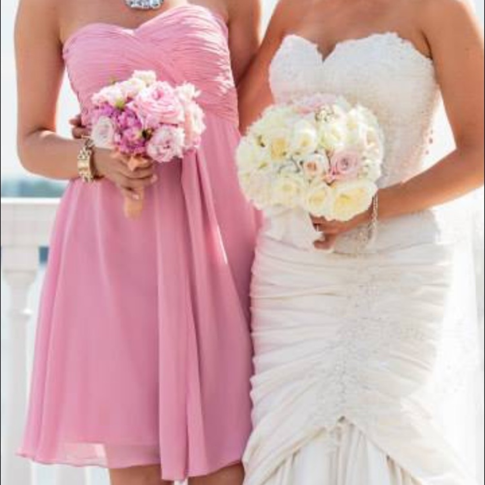 Pink formal dress