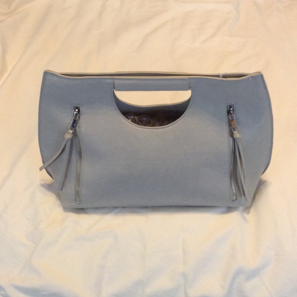 Grey mid-size Handbag