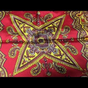 27" silk scarf