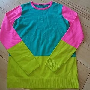 Allen B by Allen Schwartz Color Block sweater