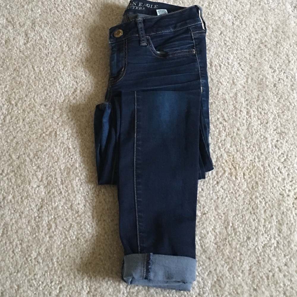 Dark Wash AEO Jeans