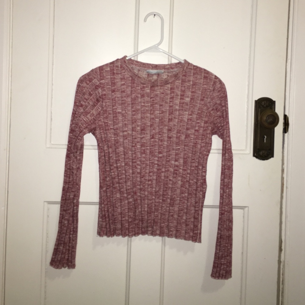 ZARA rose sweater / top