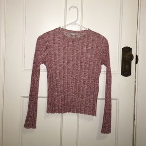 ZARA rose sweater / top