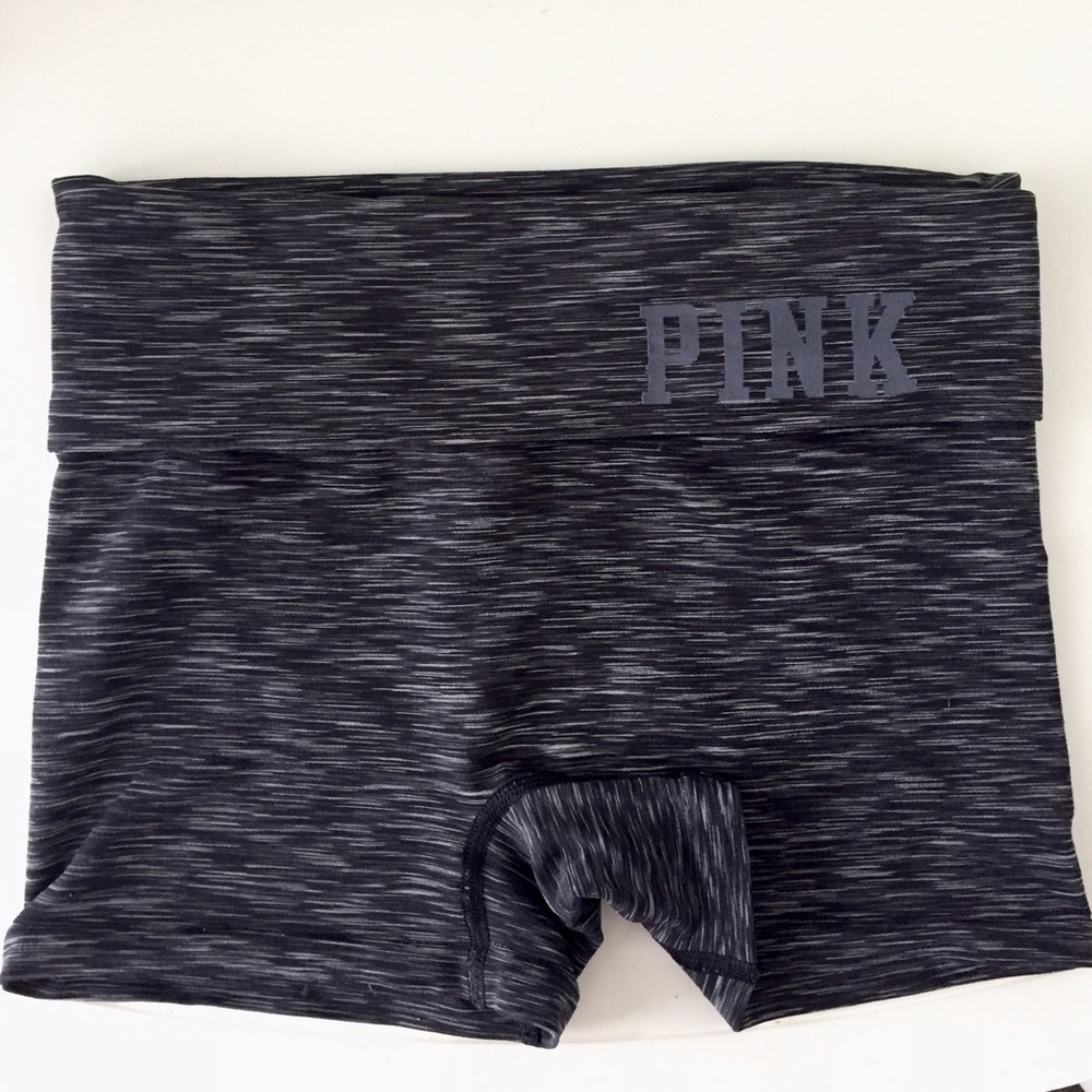 Victoria's Secret Marl Grey Spandex Shorts