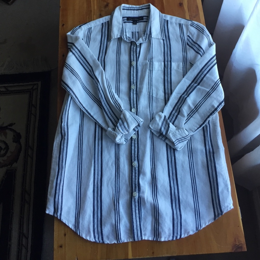 Banana Republic Boyfriend shirt