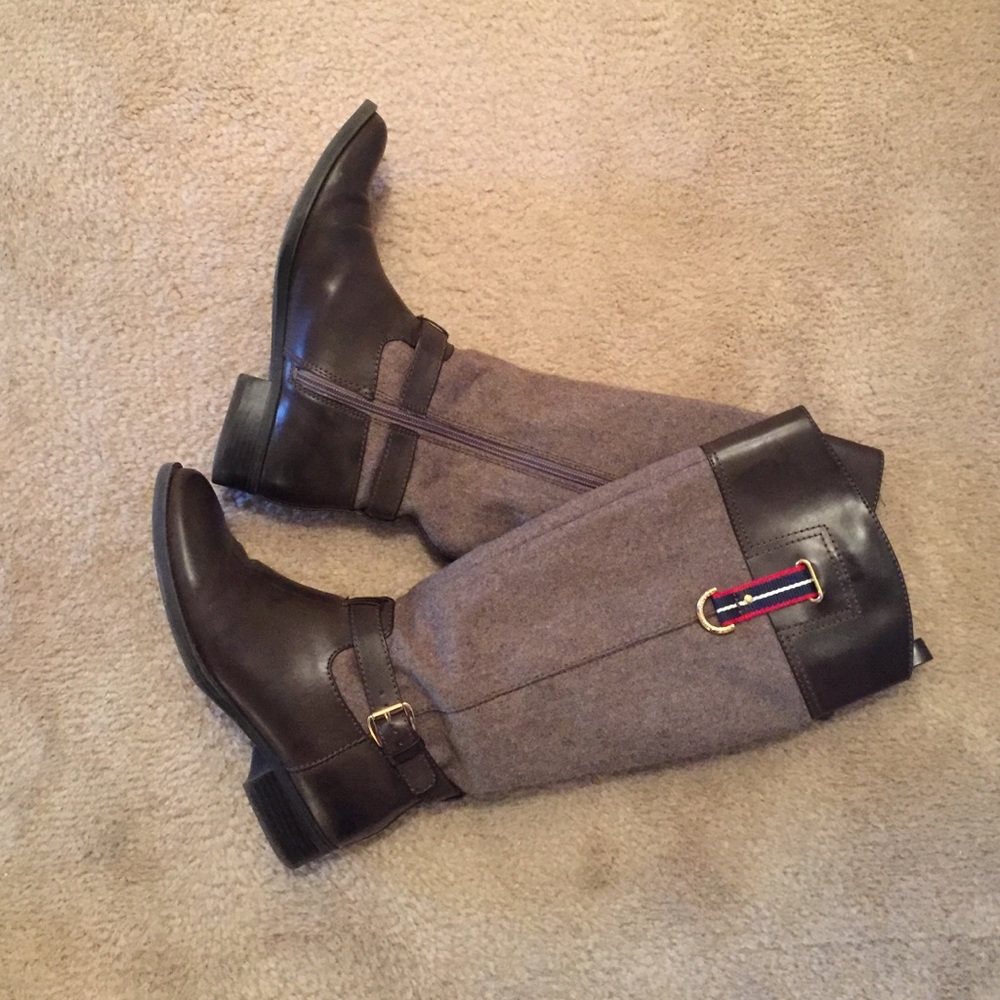 Tommy Hilfiger riding boots size 8