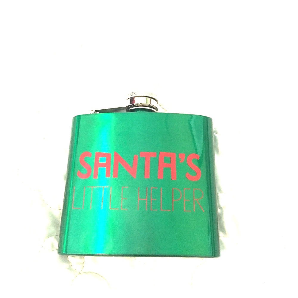 Santa's Little Helper Flask 🎅🏿