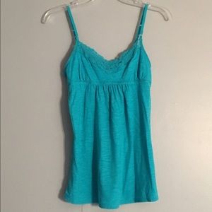 Delias green tank top