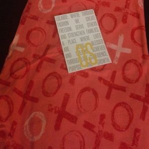 Lula Roe legging Valentine's Day leggings