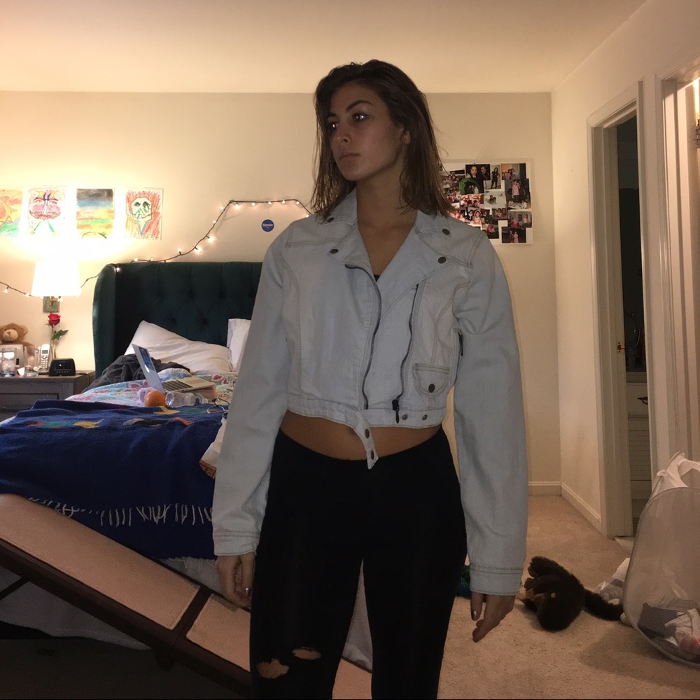 Light Retro Jean Jacket