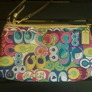 Authentic Coach wristlet