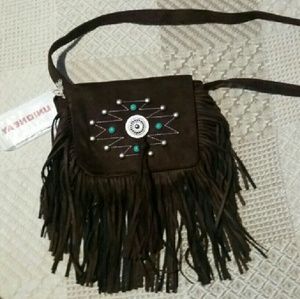 Tribal crossbody purse