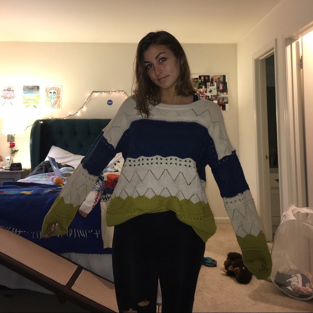 Colorful sweater