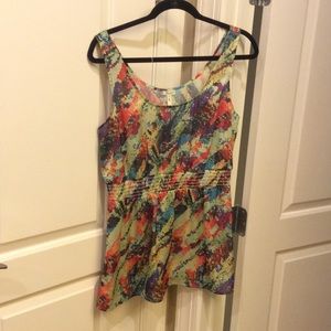 Multicolor tank top