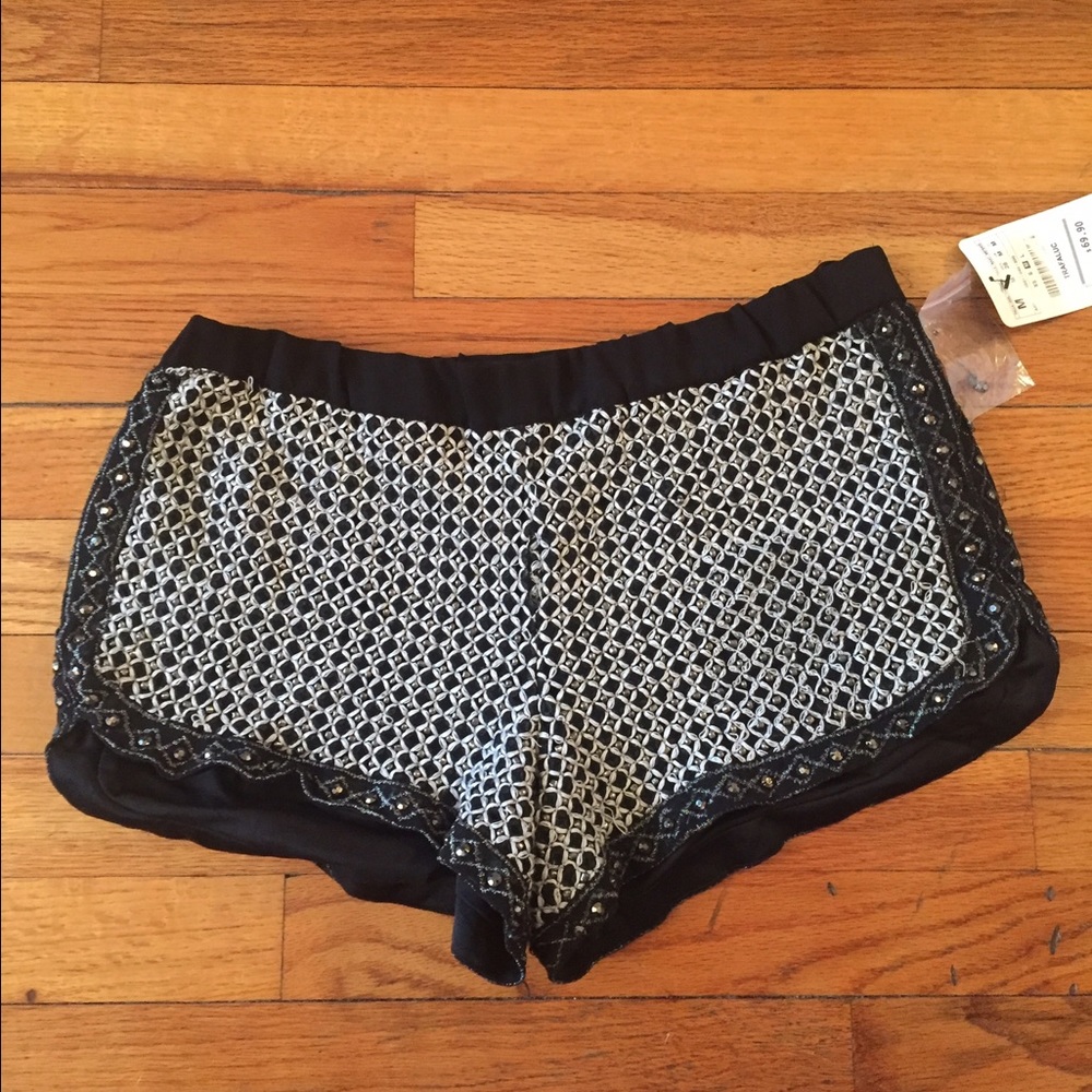Zara Beaded Shorts
