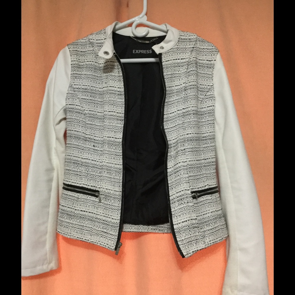 Express leather jacket