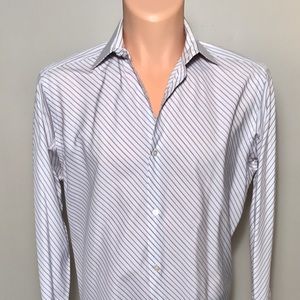 Banana Republic Men's Lg French Cuff Dress Shirt