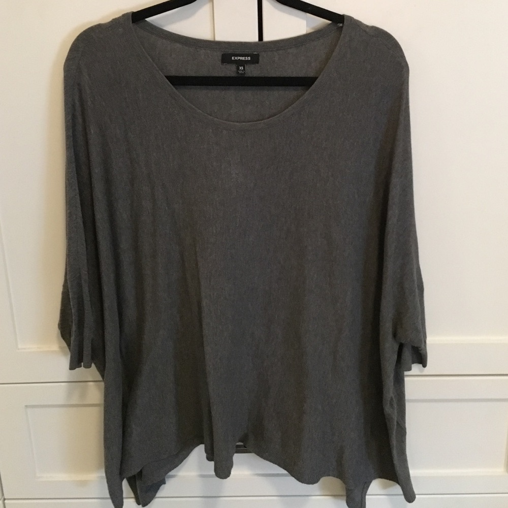 Gray sweater