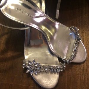 Nine West Rhinestone Sandals