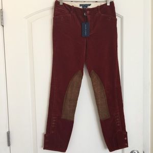 Ralph Lauren red Ankle cords jeans  4