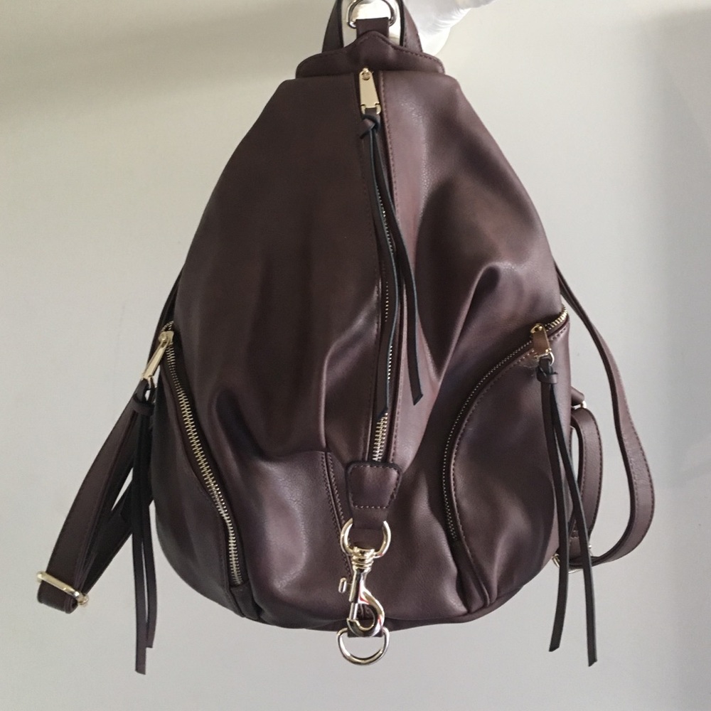 Brown backpack