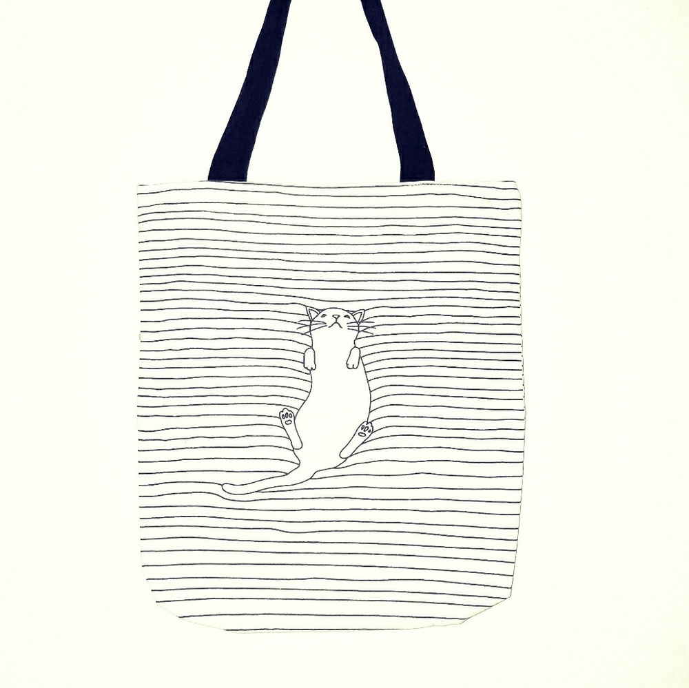 cat print tote - Picture 2 of 2