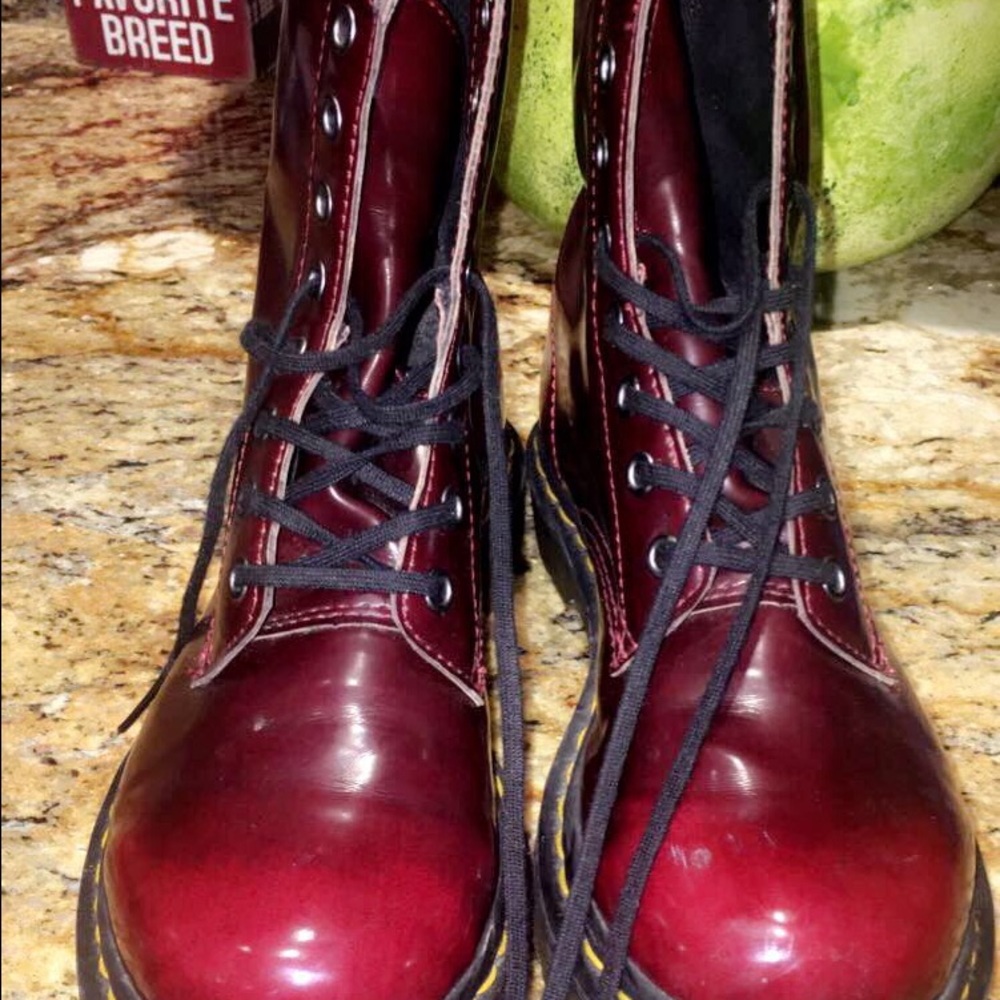 Red Dr Martens