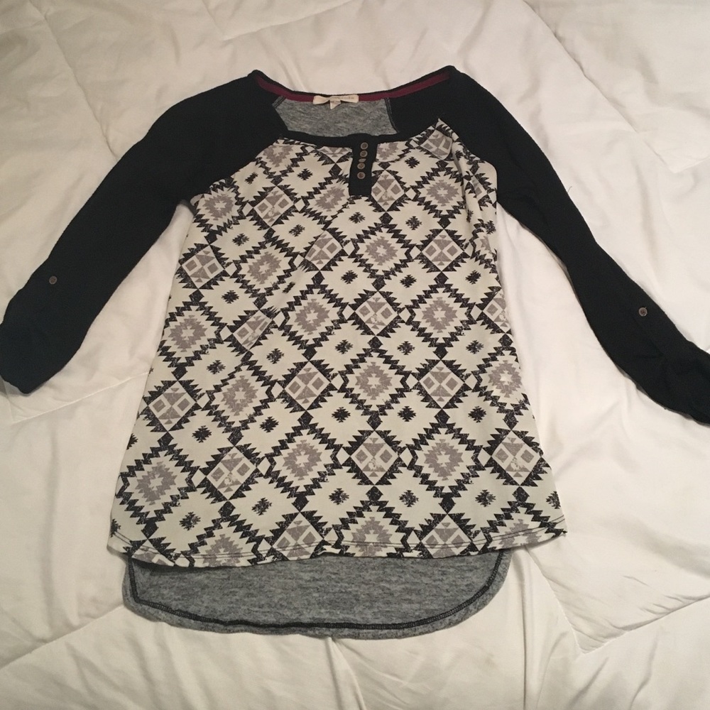 3/4 sleeve top