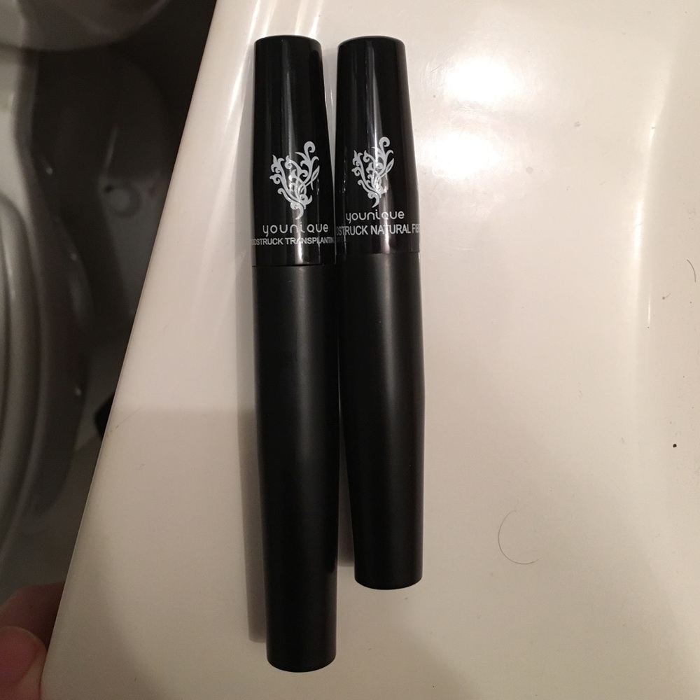 Younique lash fibers and mascara
