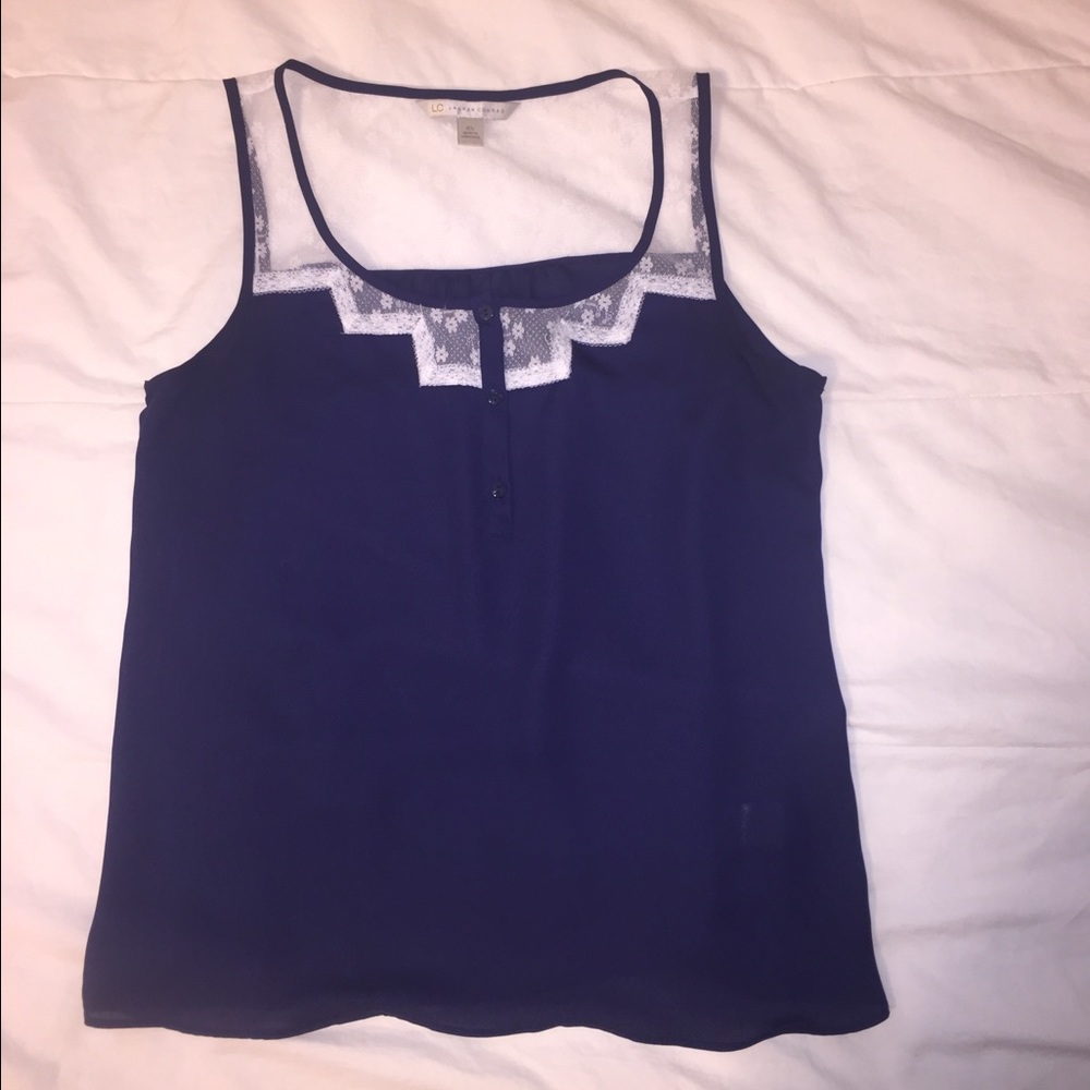 Navy Lauren Conrad Top