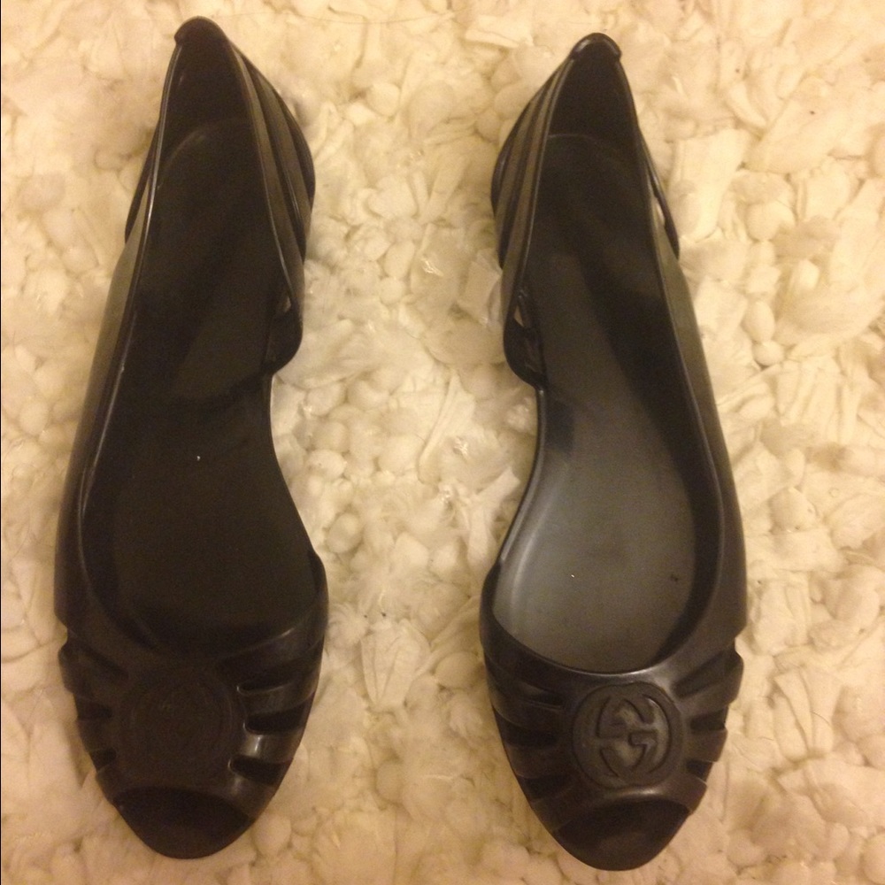 Gucci Jelly Flats