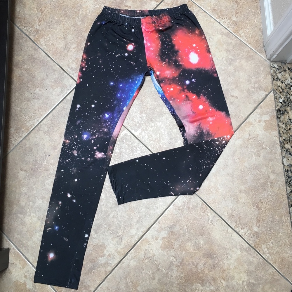 Outer space leggings