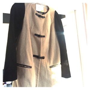 Anthropologie brand Leifsdottir wool blend coat