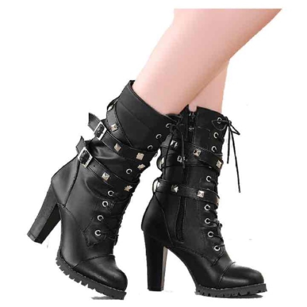 Mid Calf Boots