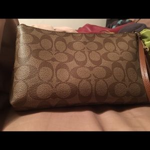 Coach Signature Wristlet