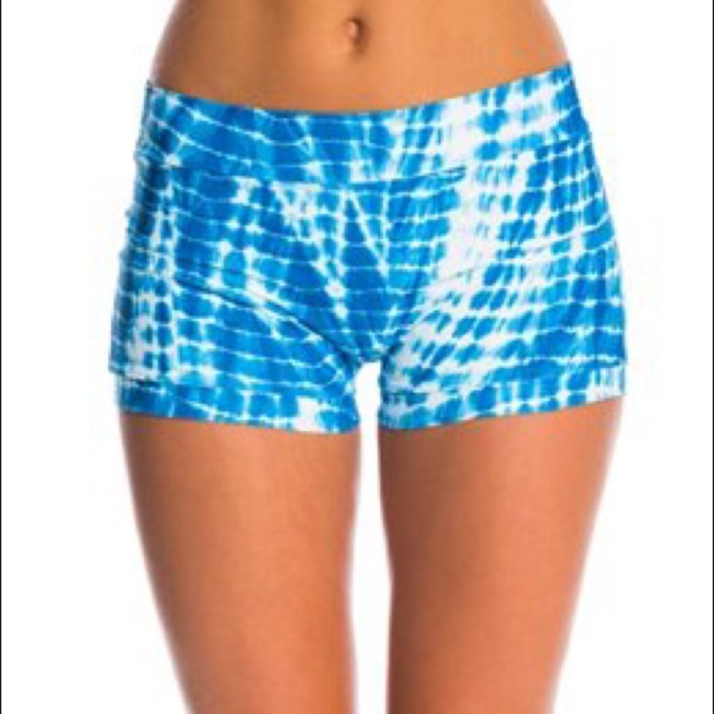 Seea pavones shibori swim shorts