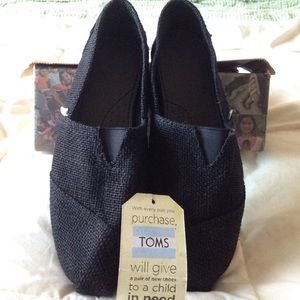 Men's burlap Tom's classics