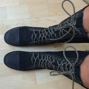 Olukai boots 14"tall, 1"hills