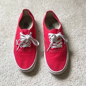 Red vans