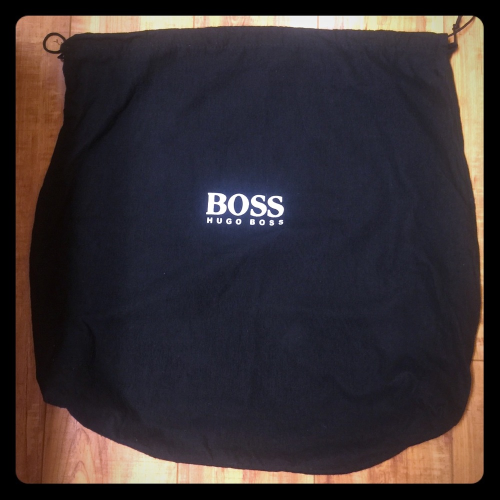 HUGO BOSS- 100% authentic large black dust bag