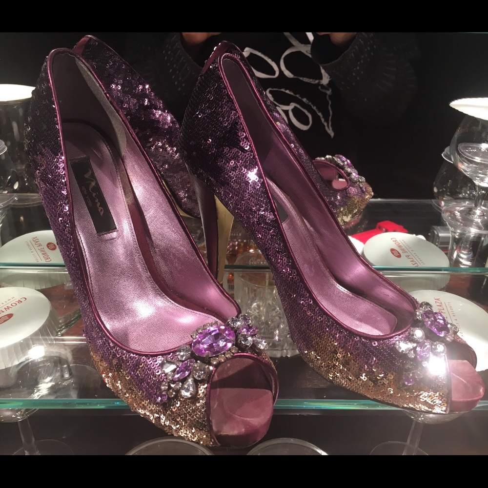 Nina Erna Purple Heel
