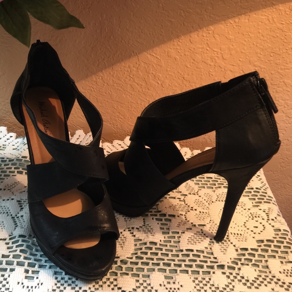 Michael Antonio SZ 8.5 heeled dress shoes