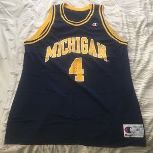 Michigan Wolverines Chris Webber jersey