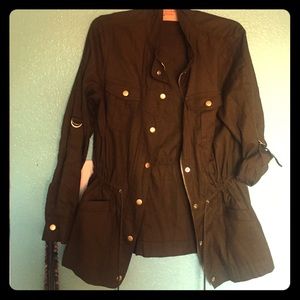 Lightweight Army Jacket, Small, Gold Detailing.