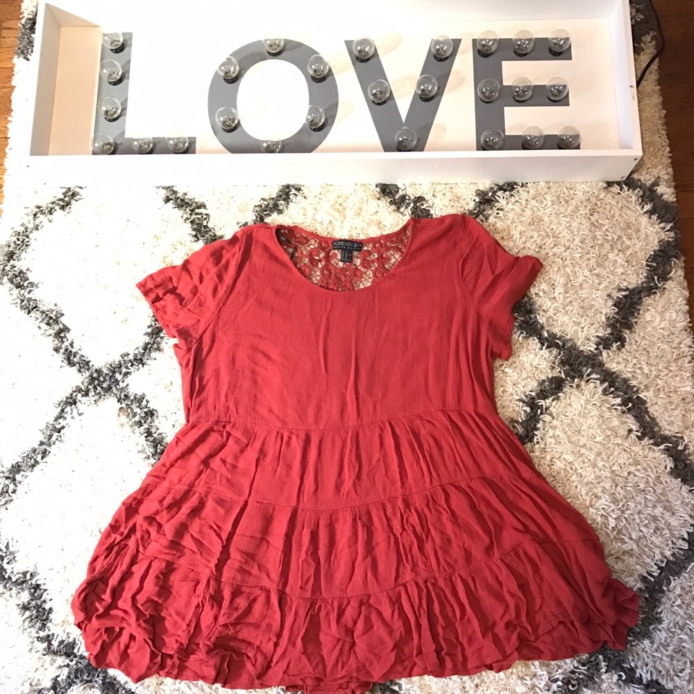 Long blouse with back detail
