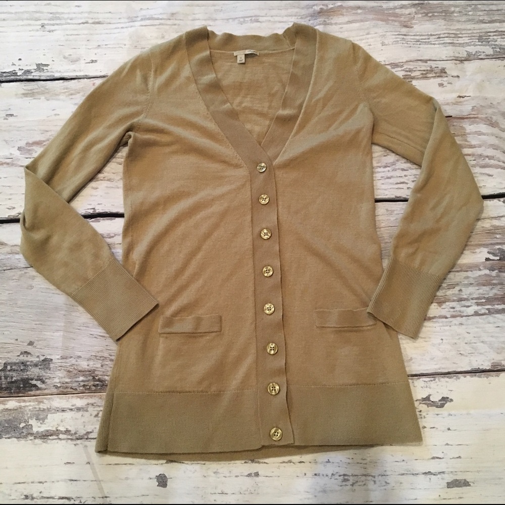 Halogen medium green Cardigan